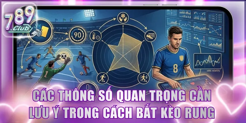 Các thông số quan trọng cần lưu ý trong cách bắt kèo rung