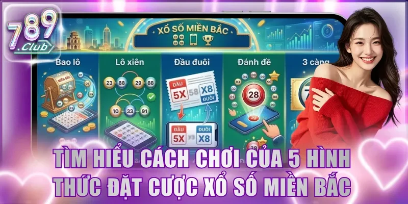 Tìm hiểu cách chơi của 5 hình thức đặt cược xổ số miền Bắc